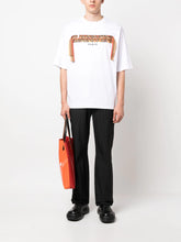 Curb embroidered cotton T-shirt